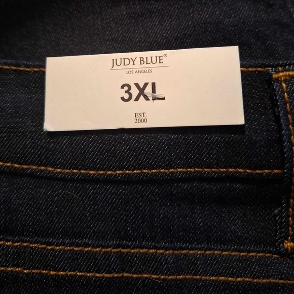 Judy Blue Los Angeles Women’s Size 3XL Button Fly Denim Blue Jeans NWT - Picture 6 of 8